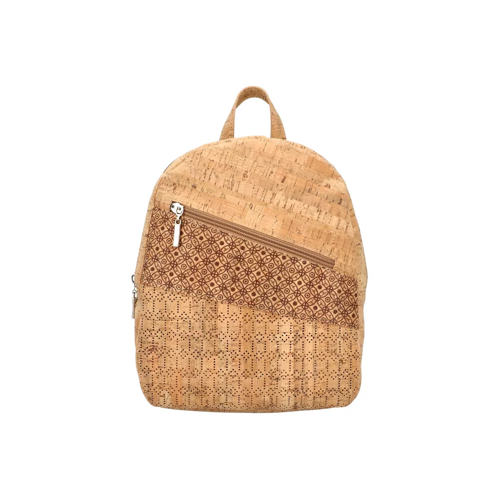 Cork backpack MSRP06 - D BROWN - ModaServerPro
